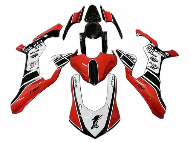 2020-2025 White Red Black Yamaha YZF 1000 R1 Motorcycle Fairing Canada