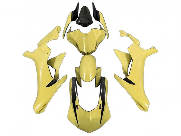 2020-2025 Yellow Glossy Black Yamaha YZF 1000 R1 Motorcycle Fairings Canada