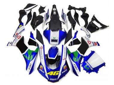 2020-2025 White Blue GreenBlack MoviStar ENEOS Semakin Didepan 46 Yamaha YZF 1000 R1 Motorcycle Fairings Canada