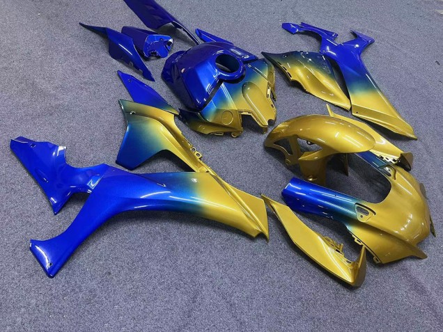 2020-2025 Blue Gold Yamaha YZF 1000 R1 Motorcycle Fairings Canada