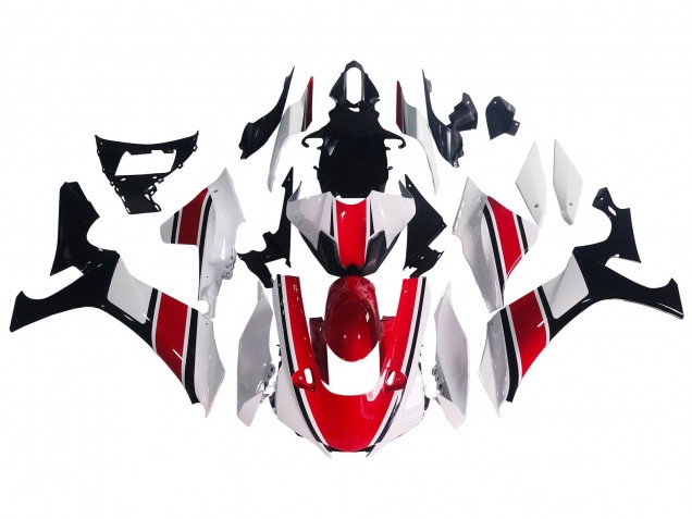 2020-2025 White Red Glossy Black Yamaha YZF 1000 R1 Motorcycle Fairing Canada