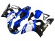 1998-2002 White Blue Glossy Black Yamaha YZF 600 R6 Motorcycle Fairings Canada