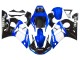 1998-2002 White Blue Glossy Black Yamaha YZF 600 R6 Motorcycle Fairings Canada