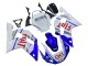1998-2002 White Blue Red Fiat 99 Yamaha YZF 600 R6 Motorcycle Fairings Canada