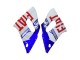 1998-2002 White Blue Red Fiat 99 Yamaha YZF 600 R6 Motorcycle Fairings Canada