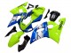 1998-2002 Neon Green Blue White Champions Yamaha YZF 600 R6 Motorcycle Fairings Canada