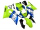1998-2002 Neon Green Blue White Champions Yamaha YZF 600 R6 Motorcycle Fairings Canada
