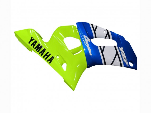 1998-2002 Neon Green Blue White Champions Yamaha YZF 600 R6 Motorcycle Fairings Canada