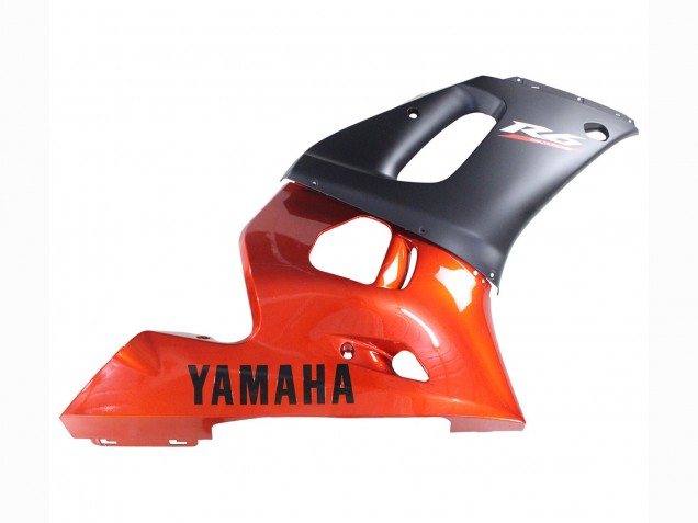 1998-2002 Orange Matte Black Yamaha YZF 600 R6 Motorcycle Fairings Canada