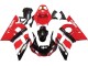 1998-2002 Red White Glossy Black Yamaha YZF 600 R6 Motorcycle Fairing Canada