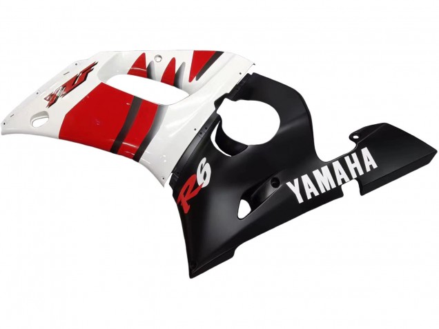 1998-2002 White Red Glossy Black Yamaha YZF 600 R6 Motorcycle Fairings Canada