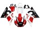 1998-2002 White Red Glossy Black Yamaha YZF 600 R6 Motorcycle Fairings Canada