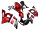 1998-2002 Red White Glossy Black Yamaha YZF 600 R6 Motorcycle Fairings Canada