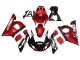 1998-2002 Red White Glossy Black Yamaha YZF 600 R6 Motorcycle Fairings Canada