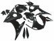 2003-2004 Matte Black Yamaha YZF R6 Motorcycle Fairings Canada
