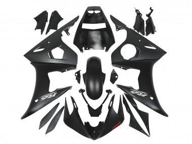 2006-2009 Matte Black Yamaha YZF R6S Motorcycle Fairings Canada