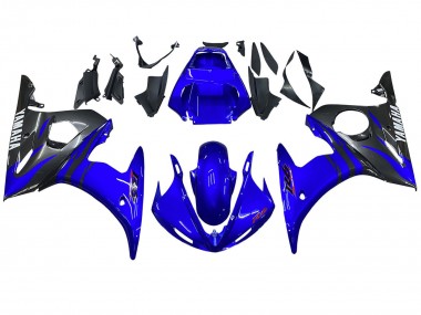 2006-2009 Blue Black Yamaha YZF R6S Motorcycle Fairings Canada