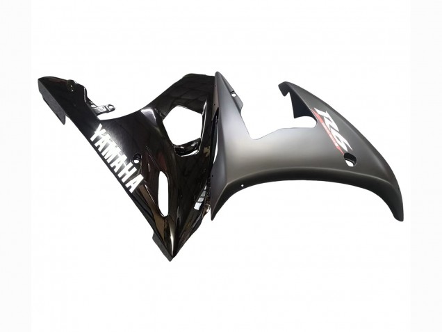 2003-2004 Glossy Black Matte Black White Decals Yamaha YZF R6 Motorcycle Fairings Canada