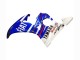 2003-2004 White Blue Fiat Motul Kastinee Yamaha YZF R6 Motorcycle Fairings Canada