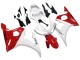 2006-2009 White Red Yamaha YZF R6S Motorcycle Fairings Canada