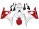 2006-2009 White Red Yamaha YZF R6S Motorcycle Fairings Canada
