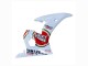 2006-2009 White Red Lucky Strike Motul Yamaha YZF R6S Motorcycle Fairings Canada