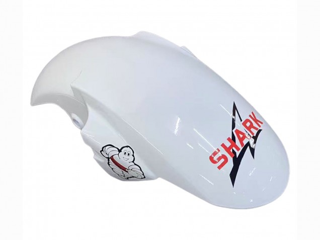 2006-2009 White with Dark Black Flame Yamaha YZF R6S Motorcycle Fairings Canada