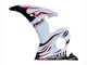 2006-2009 White with Dark Black Flame Yamaha YZF R6S Motorcycle Fairings Canada