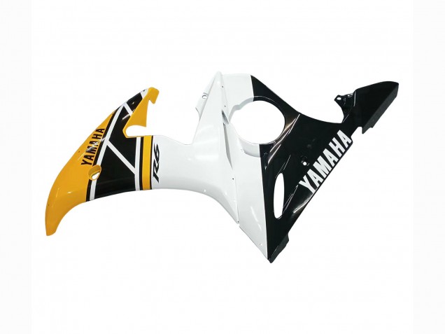 2006-2009 Yellow White Glossy Black Yamaha YZF R6S Motorcycle Fairings Canada