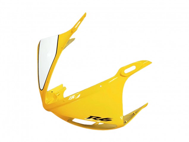 2006-2009 Yellow White Glossy Black Yamaha YZF R6S Motorcycle Fairings Canada