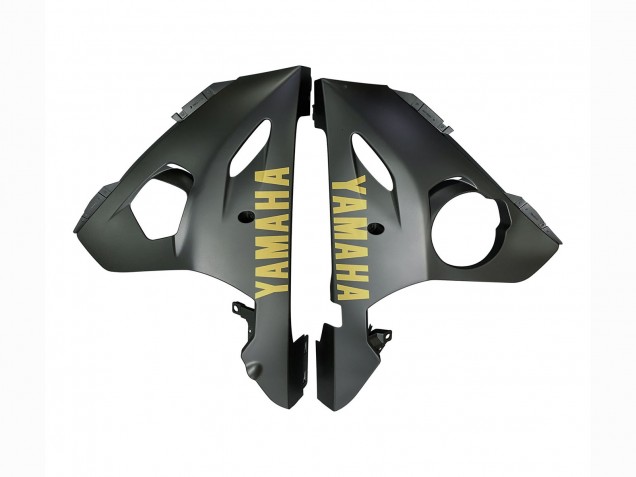 2003-2004 Matte Grey Matte Black Gold Decals Yamaha YZF R6 Motorcycle Fairings Canada
