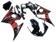 2003-2004 Glossy Black Red Yamaha YZF R6 Motorcycle Fairing Canada