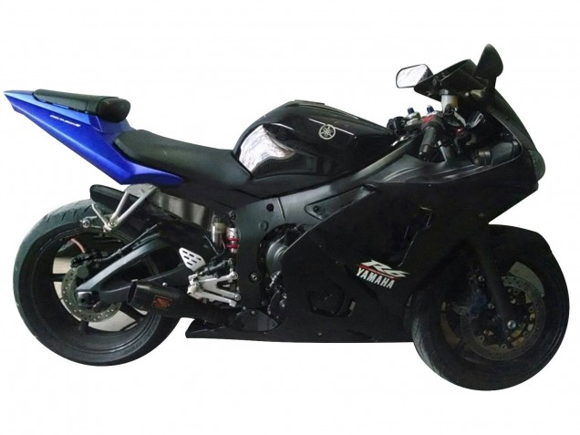 2003-2004 Blue Matte Black Yamaha YZF R6 Motorcycle Fairings Canada