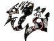 2003-2004 Glossy Black Red White Lucky Strike Motul Yamaha YZF R6 Motorcycle Fairings Canada