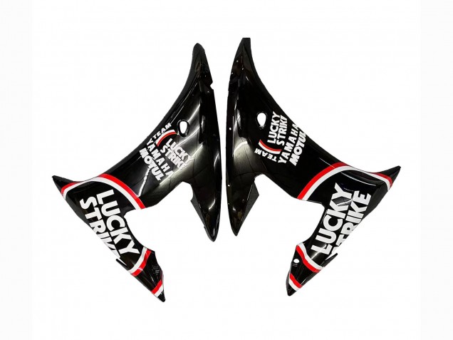 2003-2004 Glossy Black Red White Lucky Strike Motul Yamaha YZF R6 Motorcycle Fairings Canada