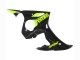 2003-2004 Glossy Black Neon Yellow Yamaha YZF R6 Motorcycle Fairings Canada