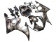 2006-2009 Grey Matte Black Geometric Yamaha YZF R6S Motorcycle Fairings Canada