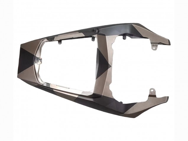 2006-2009 Grey Matte Black Geometric Yamaha YZF R6S Motorcycle Fairings Canada