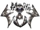 2006-2009 Grey Matte Black Geometric Yamaha YZF R6S Motorcycle Fairings Canada