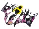 2003-2004 Yellow Pink Glossy Black Rossi Repsol 46 Yamaha YZF R6 Motorcycle Fairings Canada