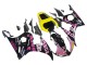 2003-2004 Yellow Pink Glossy Black Rossi Repsol 46 Yamaha YZF R6 Motorcycle Fairings Canada