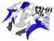 2006-2009 White Blue GYTR Yamaha YZF R6S Motorcycle Fairings Canada
