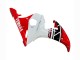 2006-2009 Red White Black Yamaha YZF R6S Motorcycle Fairings Canada
