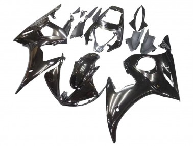 2003-2004 Glossy Black Yamaha YZF R6 Motorcycle Fairings Canada
