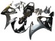2006-2009 Glossy Black Matte Black Gold Chameleon Yamaha YZF R6S Motorcycle Fairings Canada