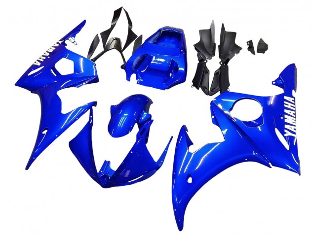 2005 Blue Yamaha YZF 600 R6 Motorcycle Fairings Canada
