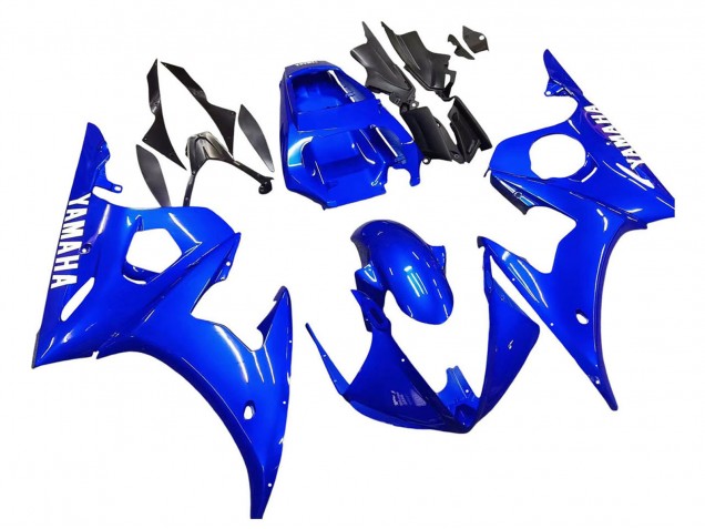 2005 Blue Yamaha YZF 600 R6 Motorcycle Fairings Canada