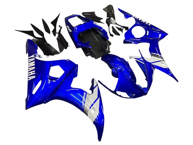 2005 Blue White Yamaha YZF 600 R6 Motorcycle Fairing Canada