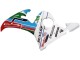 2005 Light Blue White Green Red Kastinee Dunlop Motul Yamaha YZF 600 R6 Motorcycle Fairings Canada
