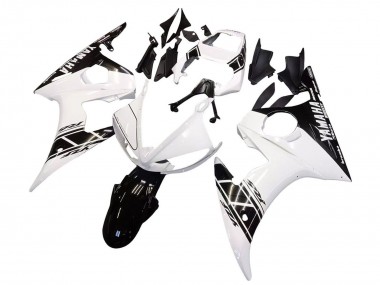 2005 White Black Yamaha YZF 600 R6 Motorcycle Fairings Canada